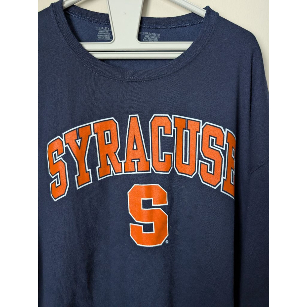 Victory Navy Blue Syracuse Orange Sweatshirt Men's XL - Picture 2 of 6